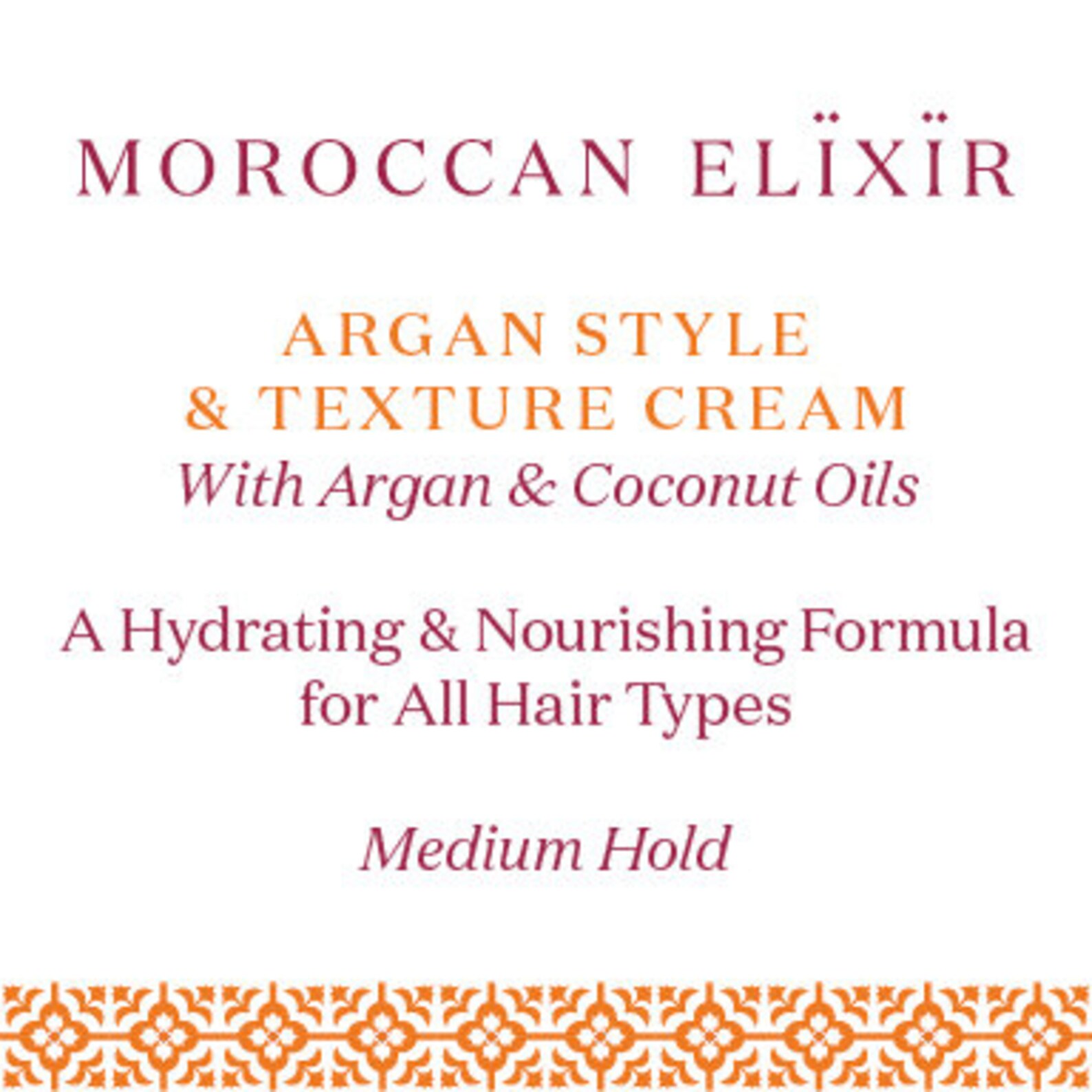 Amazigh Argan Oil Style + Texture Cream - Wellness Ritual Bottle