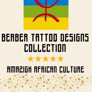 Berber Tattoo Designs with Amazigh Symbols and Kabyle Art Digital Download