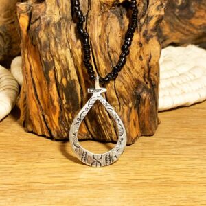 Amazigh Tuareg Symbol Pendant Necklace for Everyday Jewelry