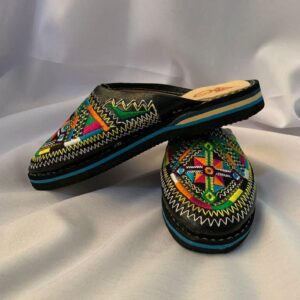 Berber Authentic Adouko Babouche Handmade Leather Babouche Shoes