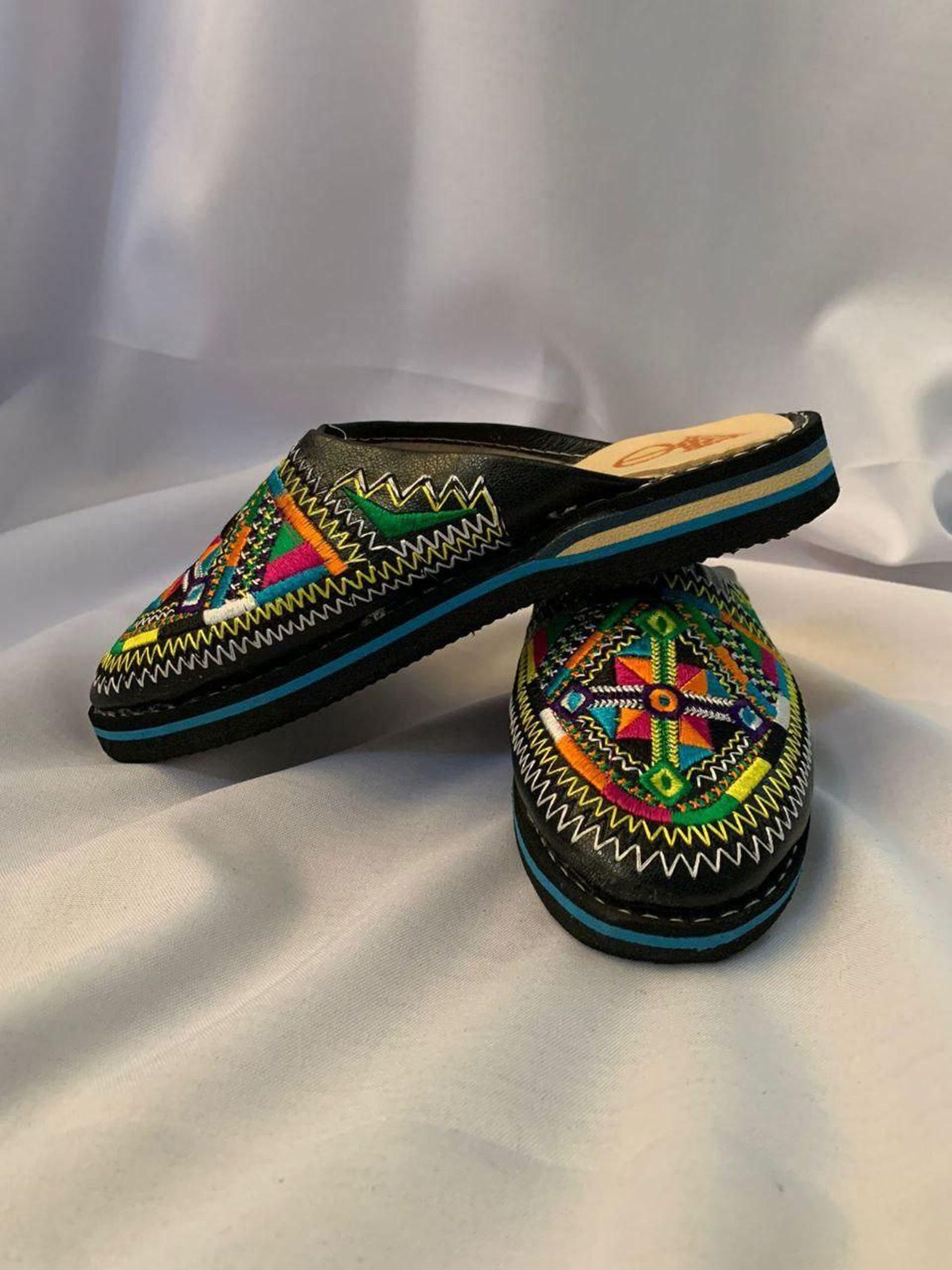 Berber Authentic Adouko Babouche Handmade Leather Babouche Shoes