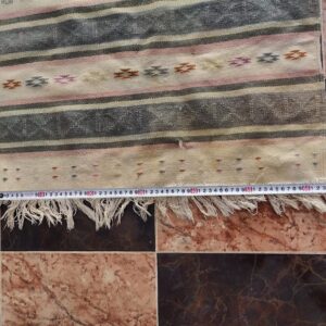 Berber Vintage antique Handwoven Textile Tribal Rug Runner
