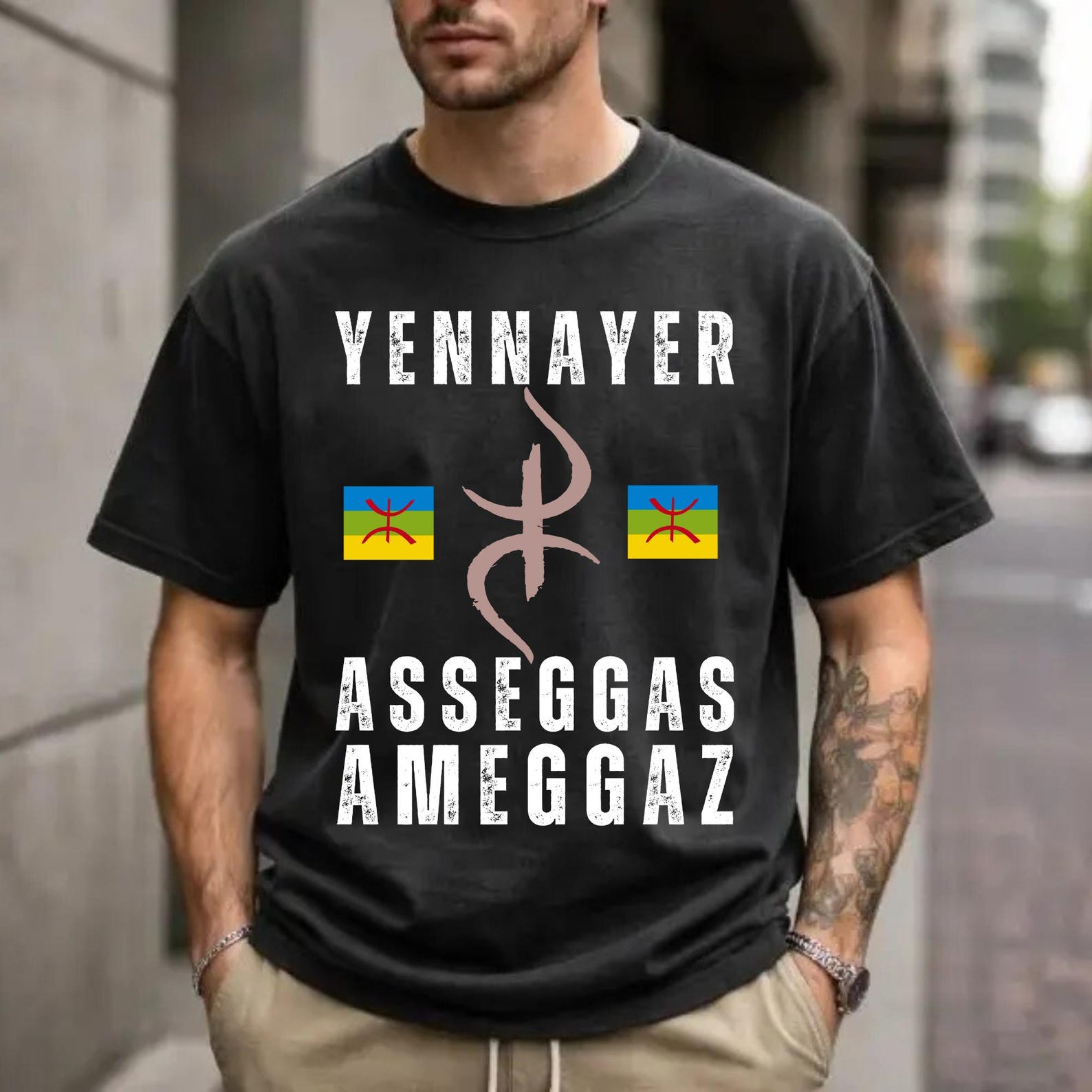 Berber New Year Shirt for Everyday Personal Clothing Styling