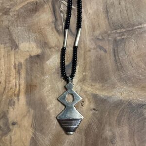 Amazigh Handmade Metal and Stone Distinctive Necklace Halskette