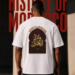 Amazigh T-Shirt Battle Three Kings Historical Design Wadi