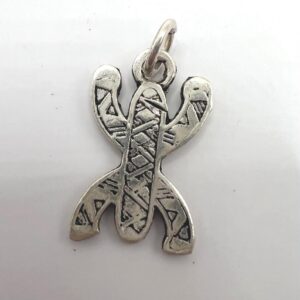 Berber Sterling Silver Yaz Freedom Symbol Pendant Necklace
