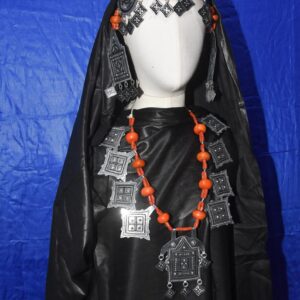 Berber dress with headband and Ethnic Head necklace