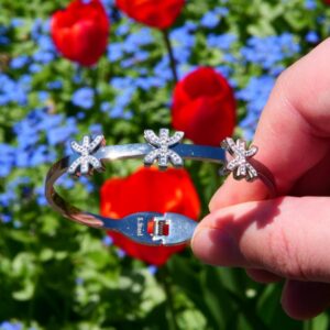 Amazigh Berber Kabyle Tifinagh Yaz Jonc Three-Sign Bracelet