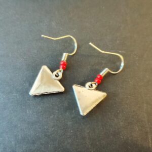 Amazigh Earrings pendantes inspiration kabyle with perles Handmade