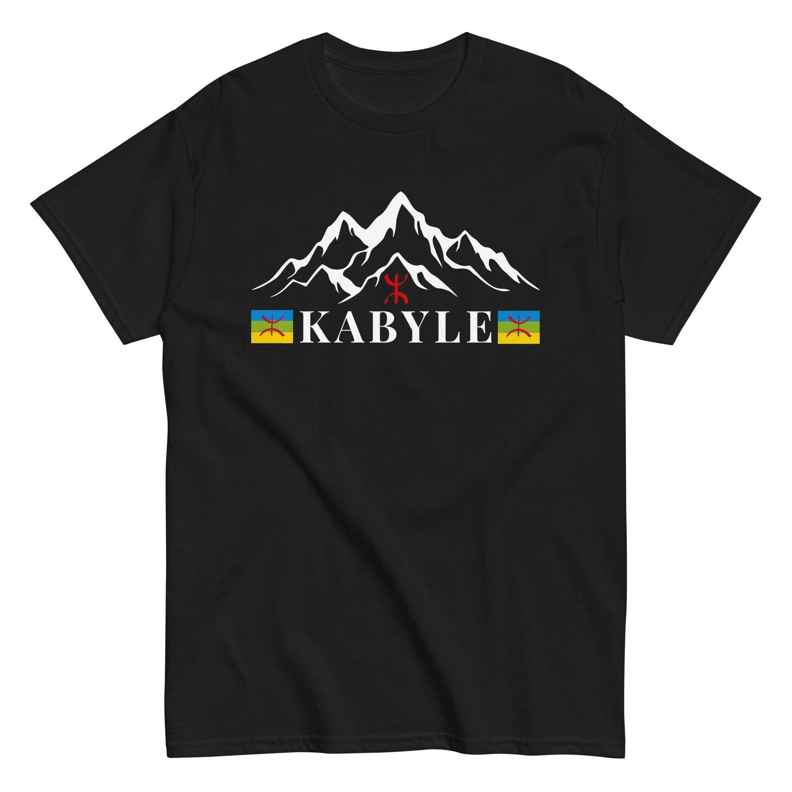 Amazigh Yaz Symbol Berber Kabyle Tifinagh Tattoo Art T-Shirt