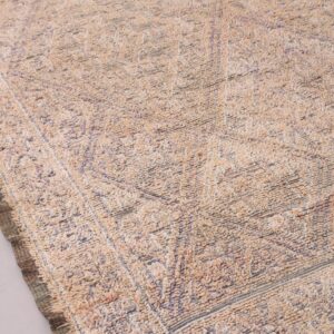 Berber Vintage Wool Rug 6.4 ft x 11.1 ft