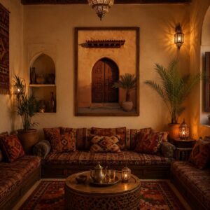Amazigh Berber Culture Sahara Desert Print Set of 6 Wall Art