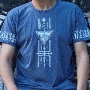 Amazigh Freedom and Generosity YAZ Handmade Cotton T-Shirt