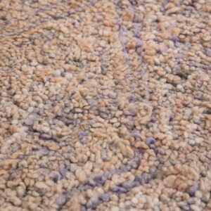 Berber Vintage Wool Rug 6.4 ft x 11.1 ft