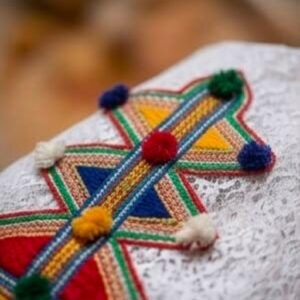 Berber Authentic Bridal Dress Set Handmade Wedding Headband