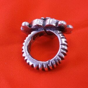 Handmade Berber Tuareg Solid Silver Engraved Bohemian Artisan Ring
