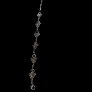 Berber Handmade Tazerzit Tribal Cuff Silver Plated Bracelet