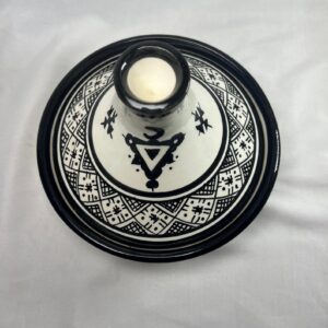 Berber serving table set water juice black Tagine