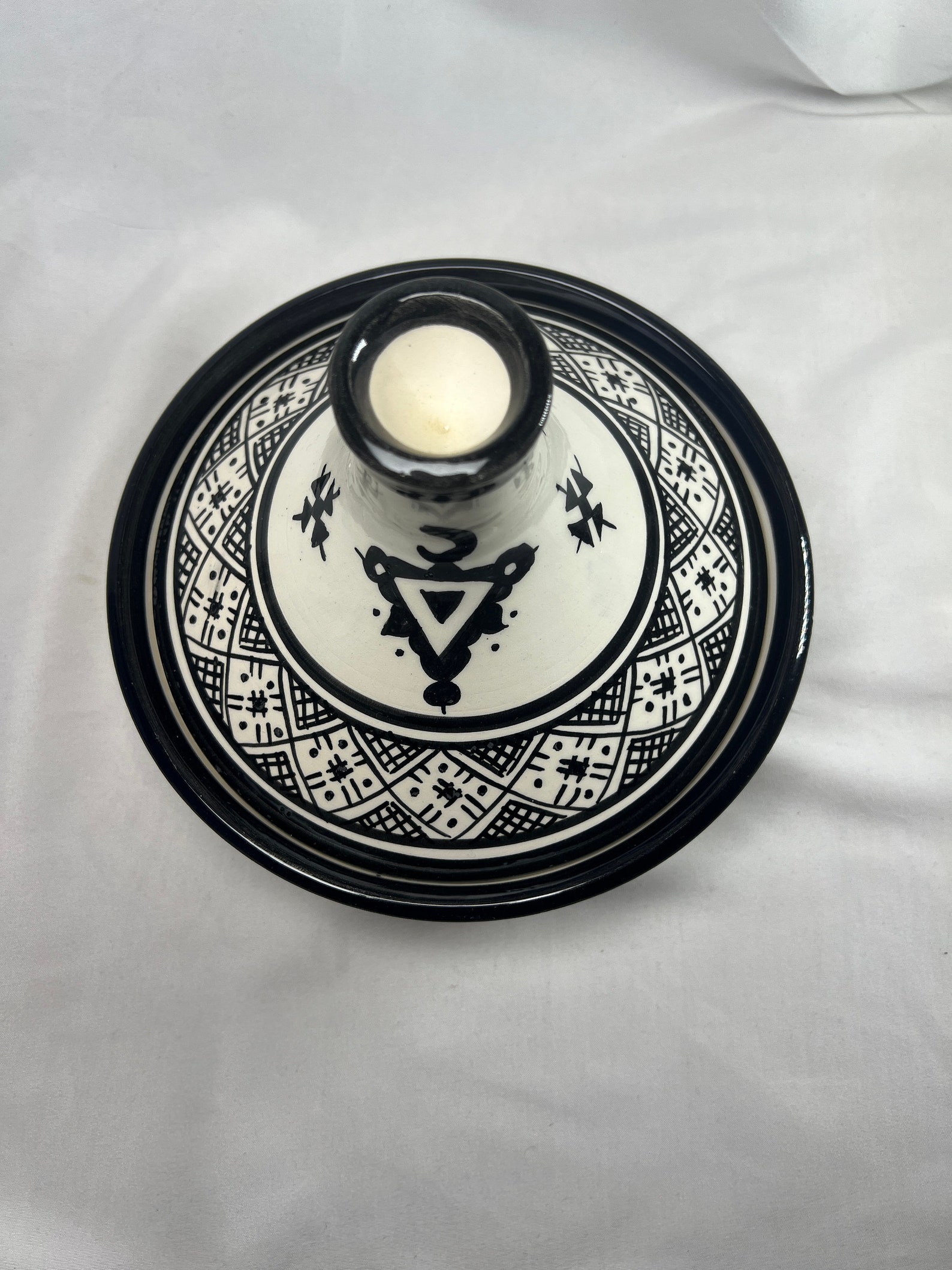 Berber serving table set water juice black Tagine
