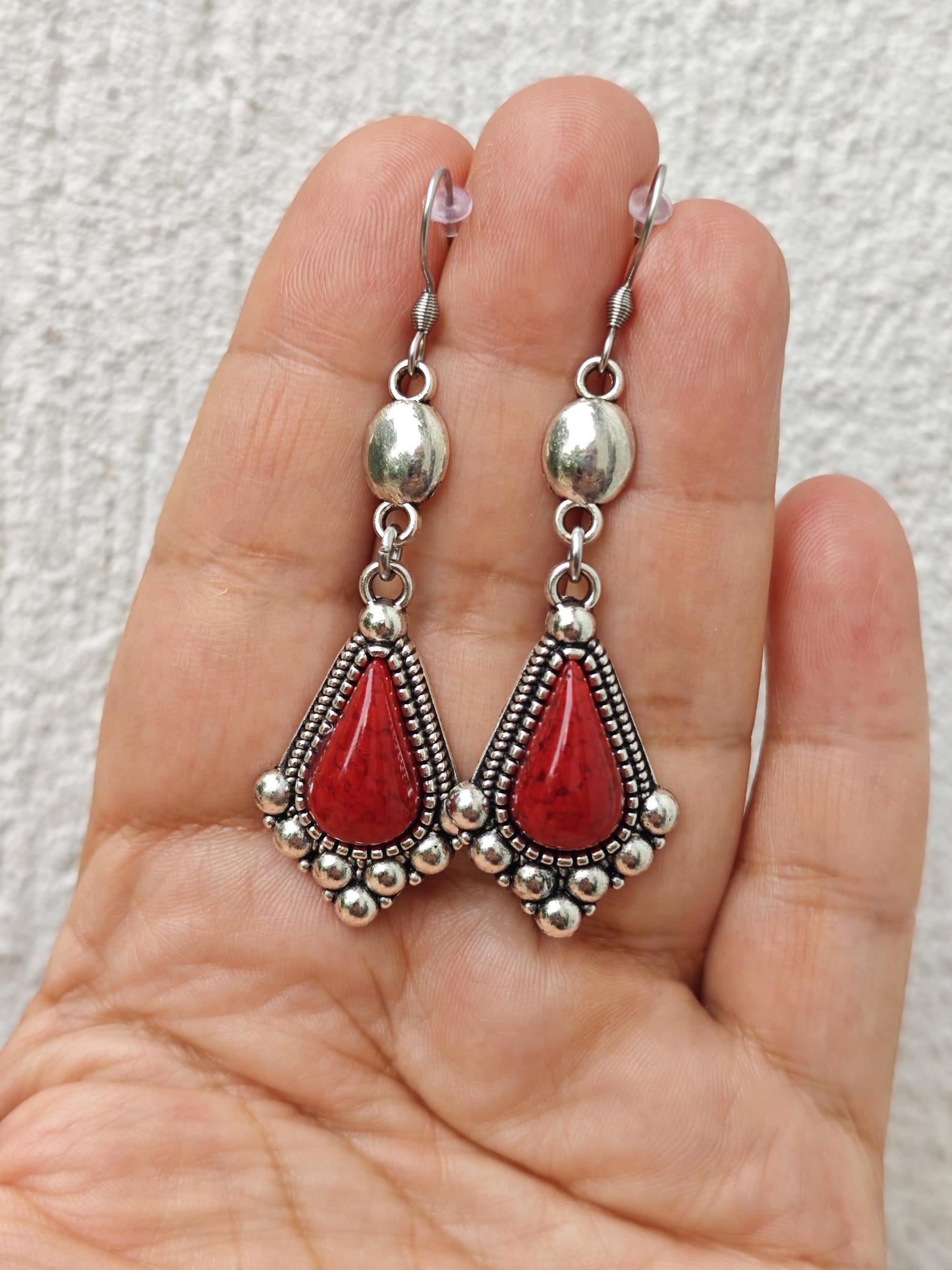 Amazigh Boucles d oreilles femme- kabyle berbère traditionnelle