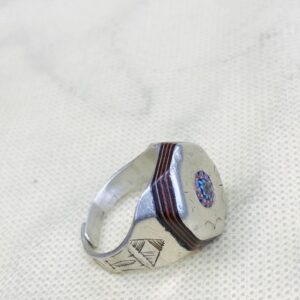 Amazigh Jewelry Traditionnels Marocains Ring Berbère Silver Handmade