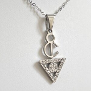 Amazigh Parure 18k- kabyle berbère minimaliste with une chaîne Stainless Steel and