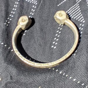 Amazigh Antique Silver Eye Amulet Bracelet for Jewelry Styling