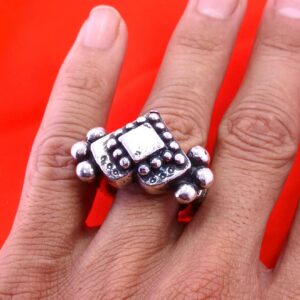 Handmade Berber Tuareg Solid Silver Engraved Bohemian Artisan Ring