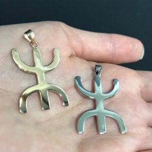 Amazigh PENDENTIFS Berbères Tifinagh Yaz Z Free Man Unisexe