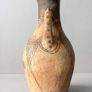 Berber Vintage Pottery Hand Painted Wabi Sabi Vase Decor