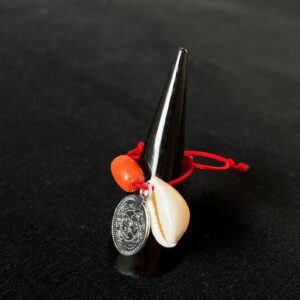 Amazigh Rif Traditional Adjustable Pearl Ring for Henna Style