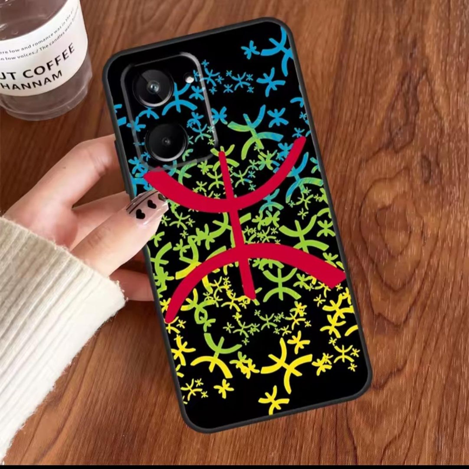 Amazigh Tifinagh Symbol iPhone Case With Cultural Design