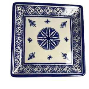 Amazigh serving table set teapot set ceramic handpainted serving set 8 Tagine