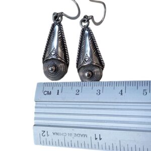 Berber Silver Handmade Tribal Jewelry Tiznit Morocco Earrings