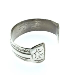 Berber Old Tunisian silver bracelet. Silver tribal bracelet