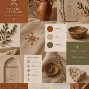 💾 Amazigh Symbols Collection Tifinagh Wall Art Design Set