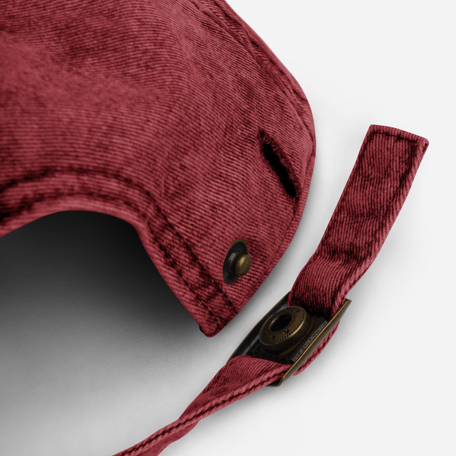 Berber Azul Vintage Cotton Twill Cap With Embroidery