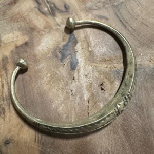 Berber Traditional Handmade Stainless Steel Engraved Bangle Bracelet