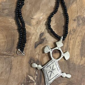 Amazigh Handmade Metal Pendant Ketten Necklace Symbol Style