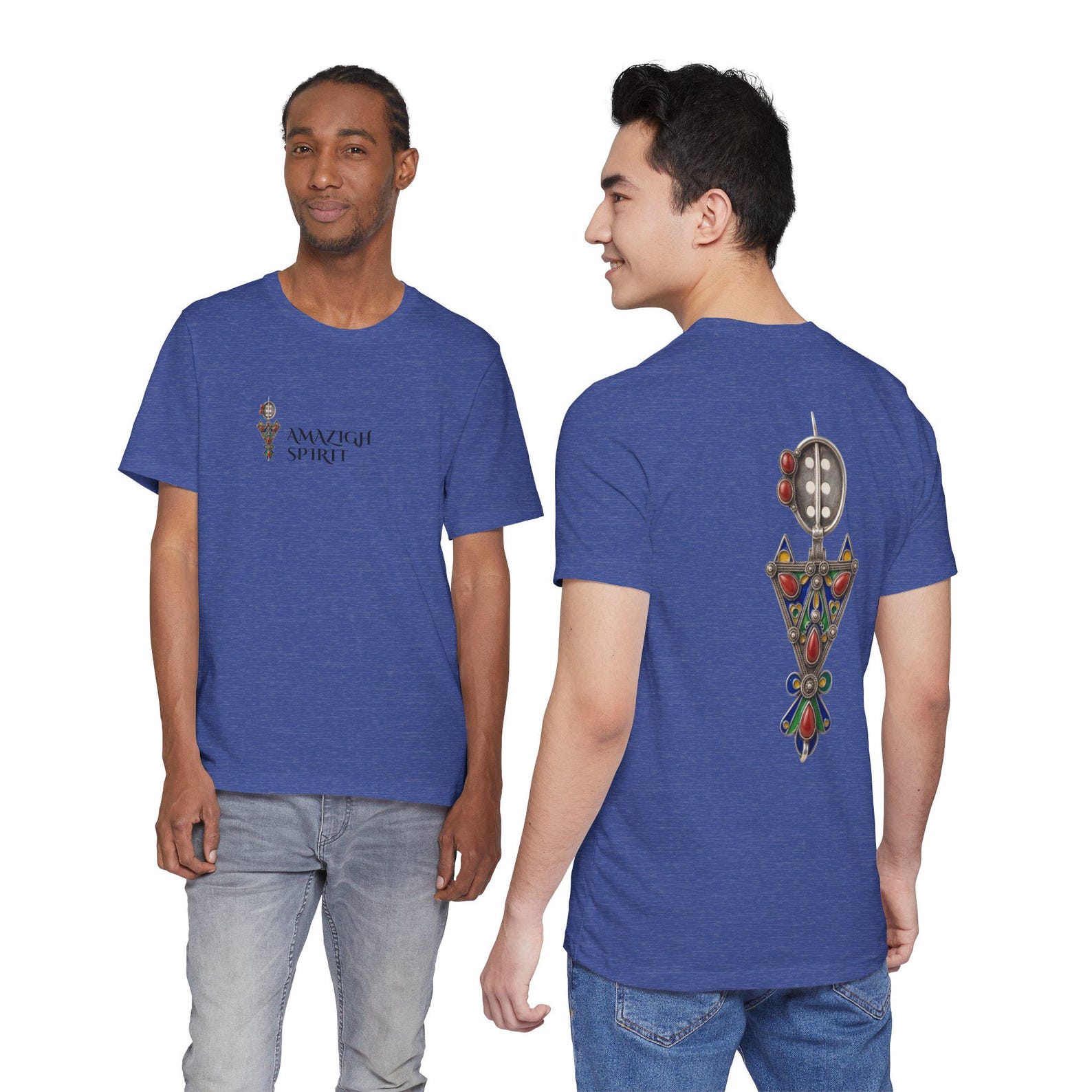 Berber Spirit T-shirt Soft Cotton Heritage Graphic Shirt
