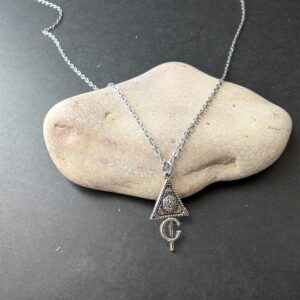 Amazigh Berber Kabyle Fibule Stainless Steel Pendant Necklace