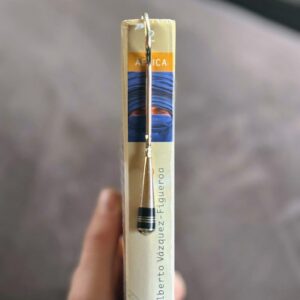 Amazigh Handmade Tuareg Silver Ebony Book Lovers Bookmark