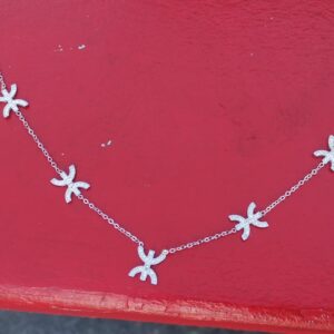 Five-Charm Amazigh Yaz Tifinagh Berber Kabyle Stainless Steel Necklace