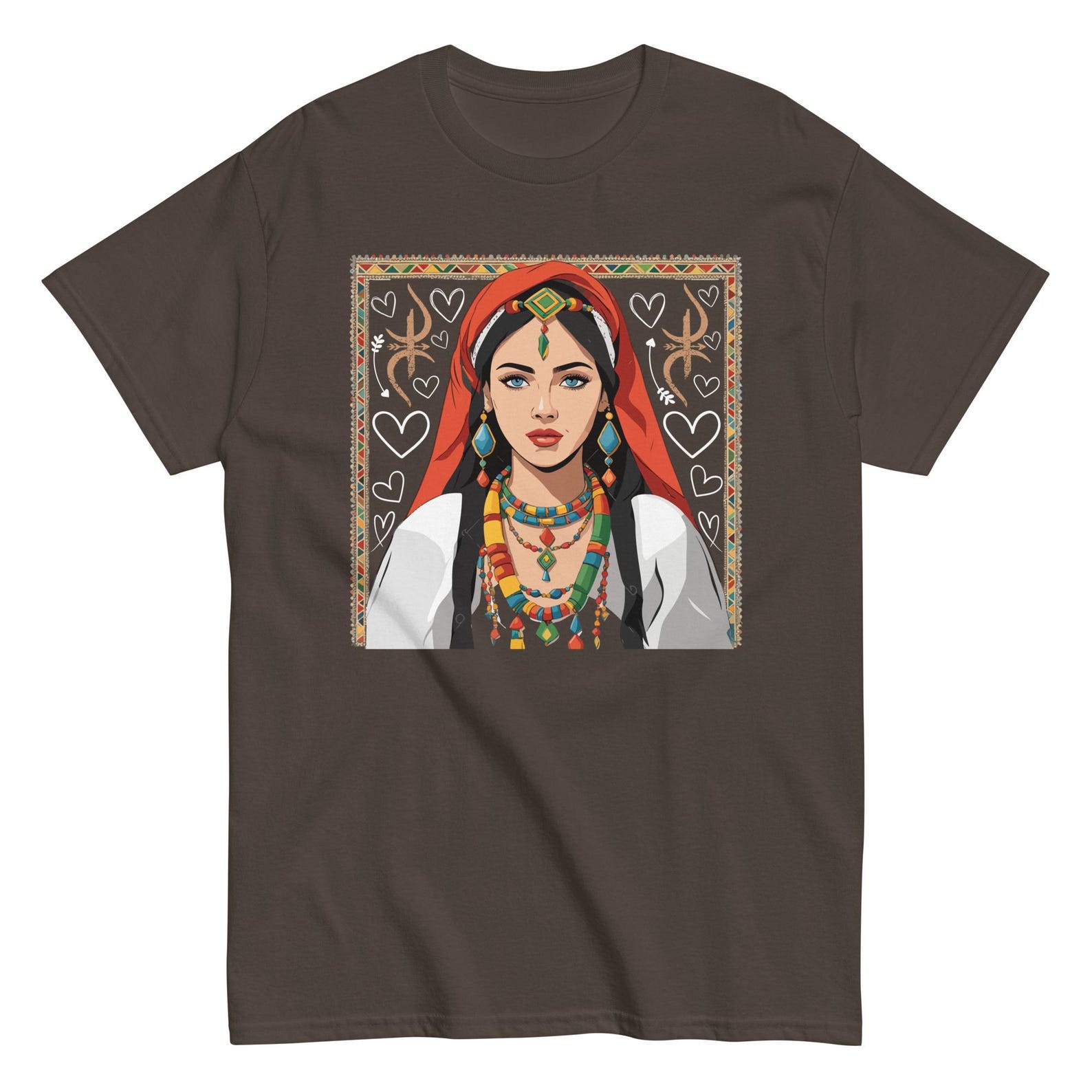 Berber Kabyle Tifinagh Amazigh Yaz Symbol Comfort Colors T-Shirt