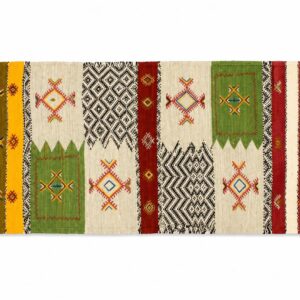Berber Handmade Wool Runner Rug Authentic Kilim Hallway Carpet