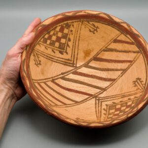 Berber Earthenware Handmade Clay Pottery Maghrebi Arab Bowl