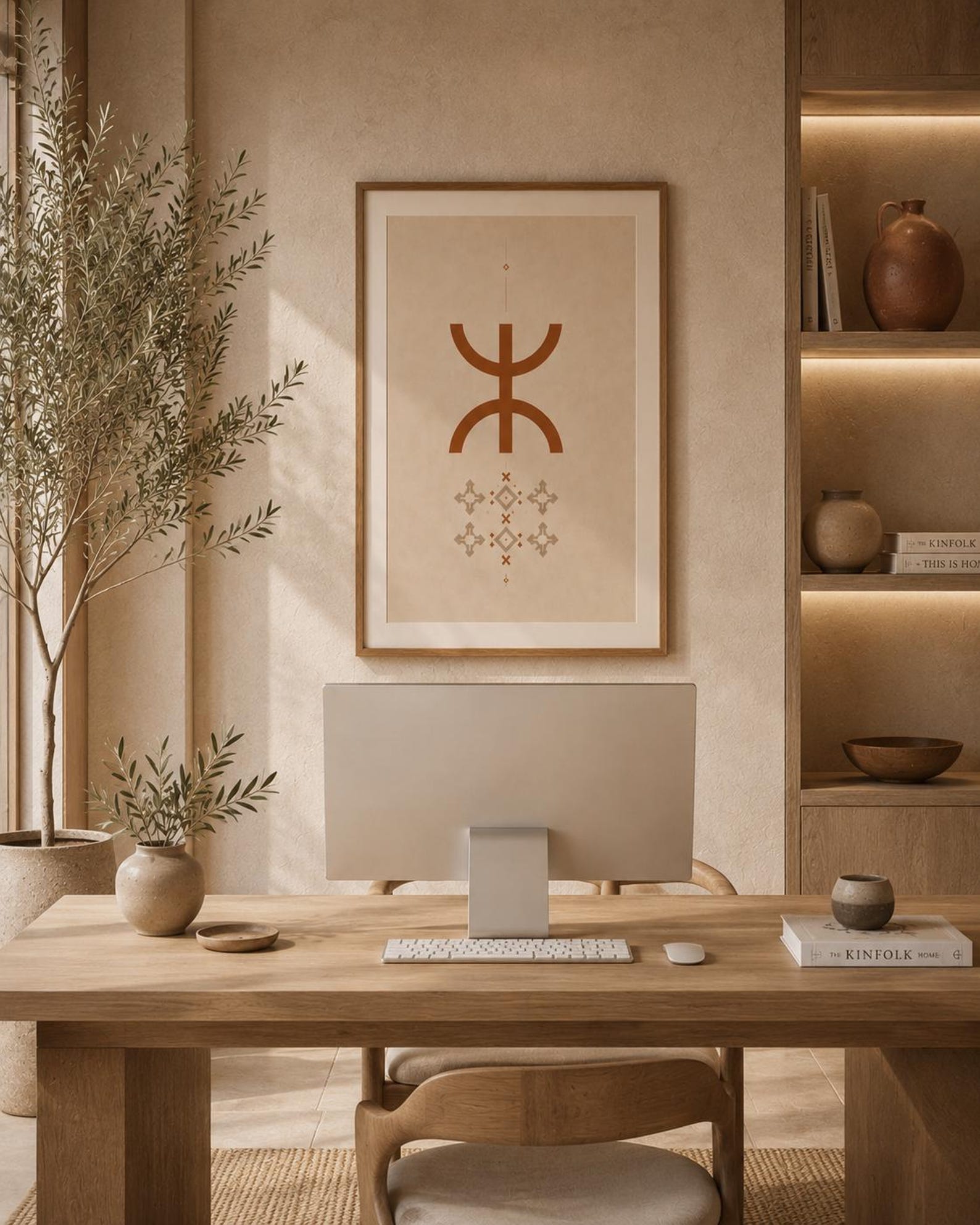 💾 Amazigh Symbols Collection Tifinagh Wall Art Design Set