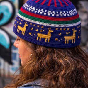 Amazigh Taguiya Crochet Pattern Skullcap Beanie PDF Download