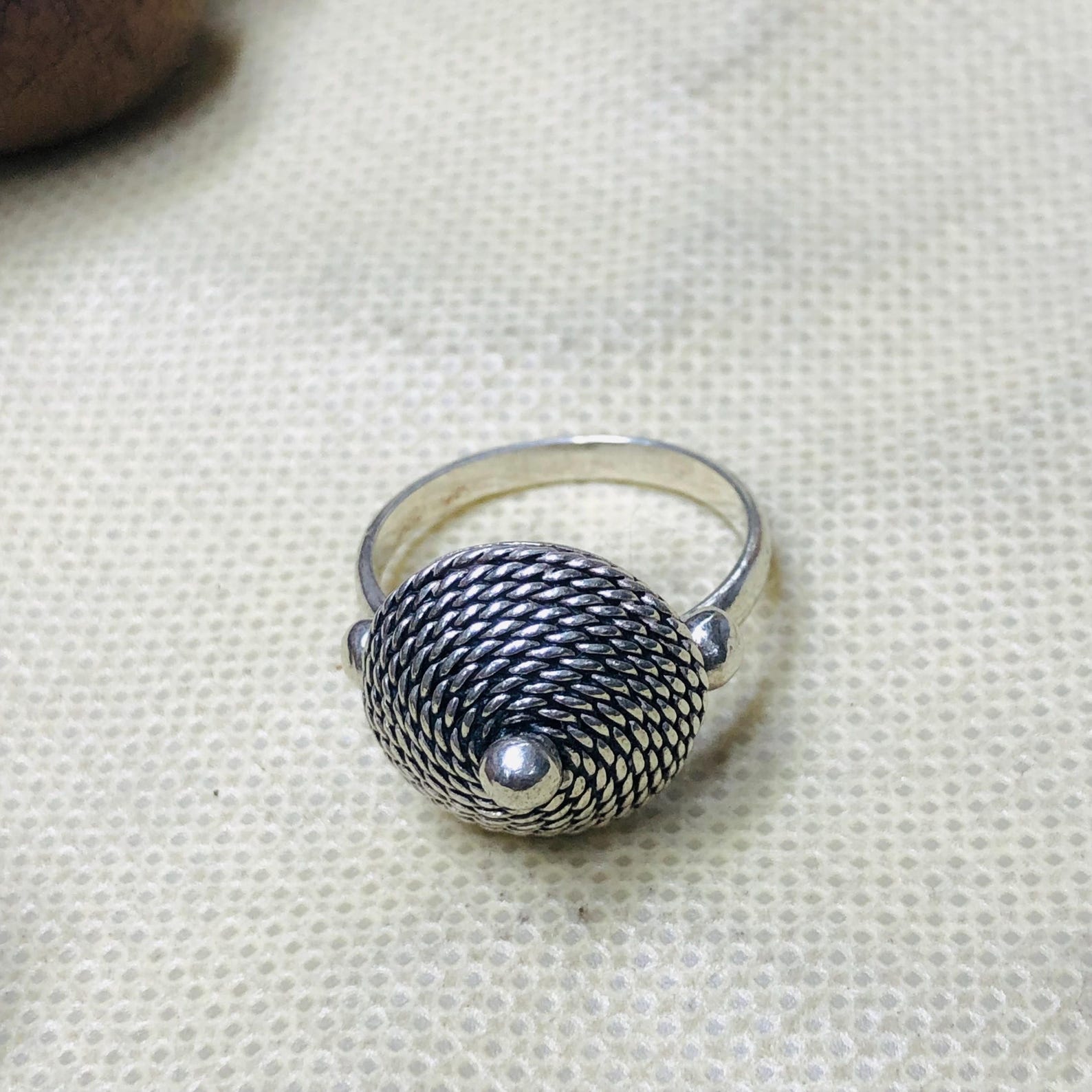 Amazigh Gravure amazighe Ring Silver Tribal Touareg Berbère
