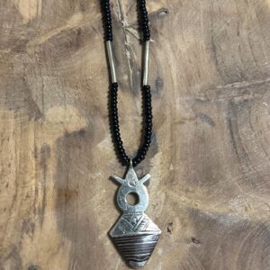 Amazigh Handmade Metal and Stone Distinctive Necklace Halskette